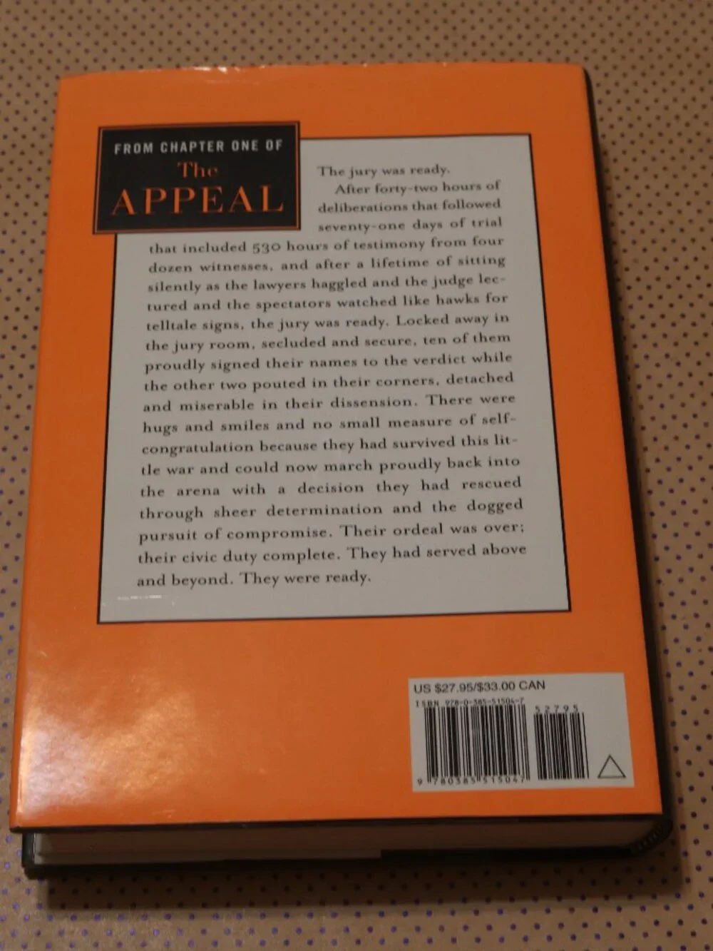 N/A john grisham